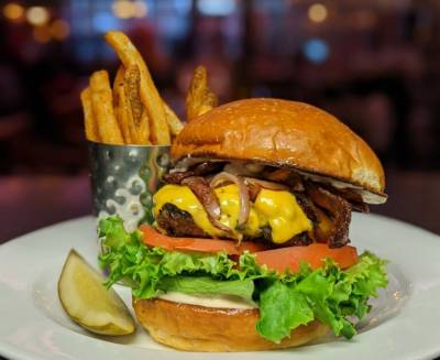Dirty Dog Jazz Cafe Burger